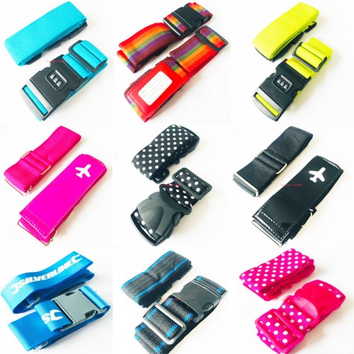 Luggage suitcase straps heavy - luggage,