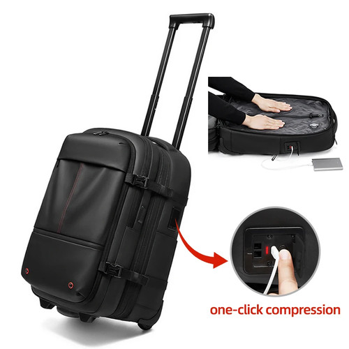 Rolling travel backpack vacuum - travel,