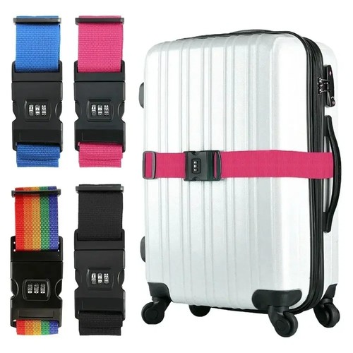 4pcs adjustable luggage straps - adjustable,