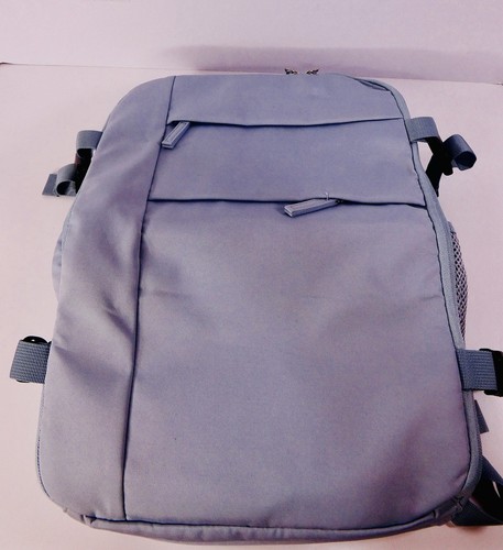 Light blue travel backpack - light,